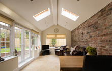 White Houses single storey extension leads